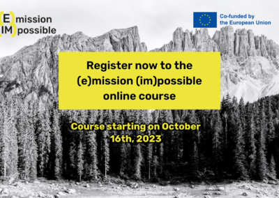 (E)mission (Im)possible open access course on climate action – 2nd edition