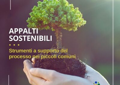 Appalti sostenibili: strumenti a supporto del processo nei piccoli comuni